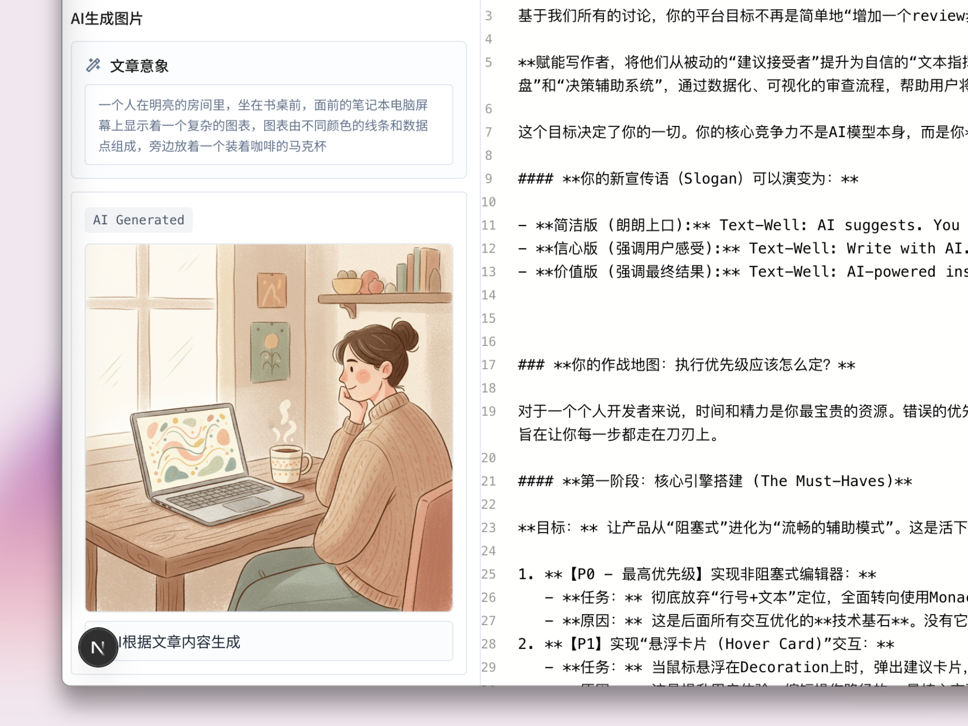 TextWell AI创作工作台 5