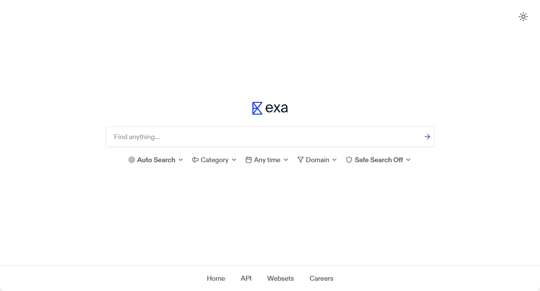Exa Search 1