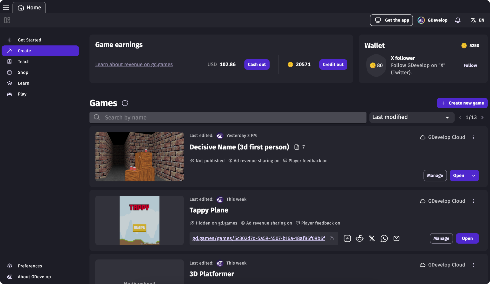 GDevelop 4