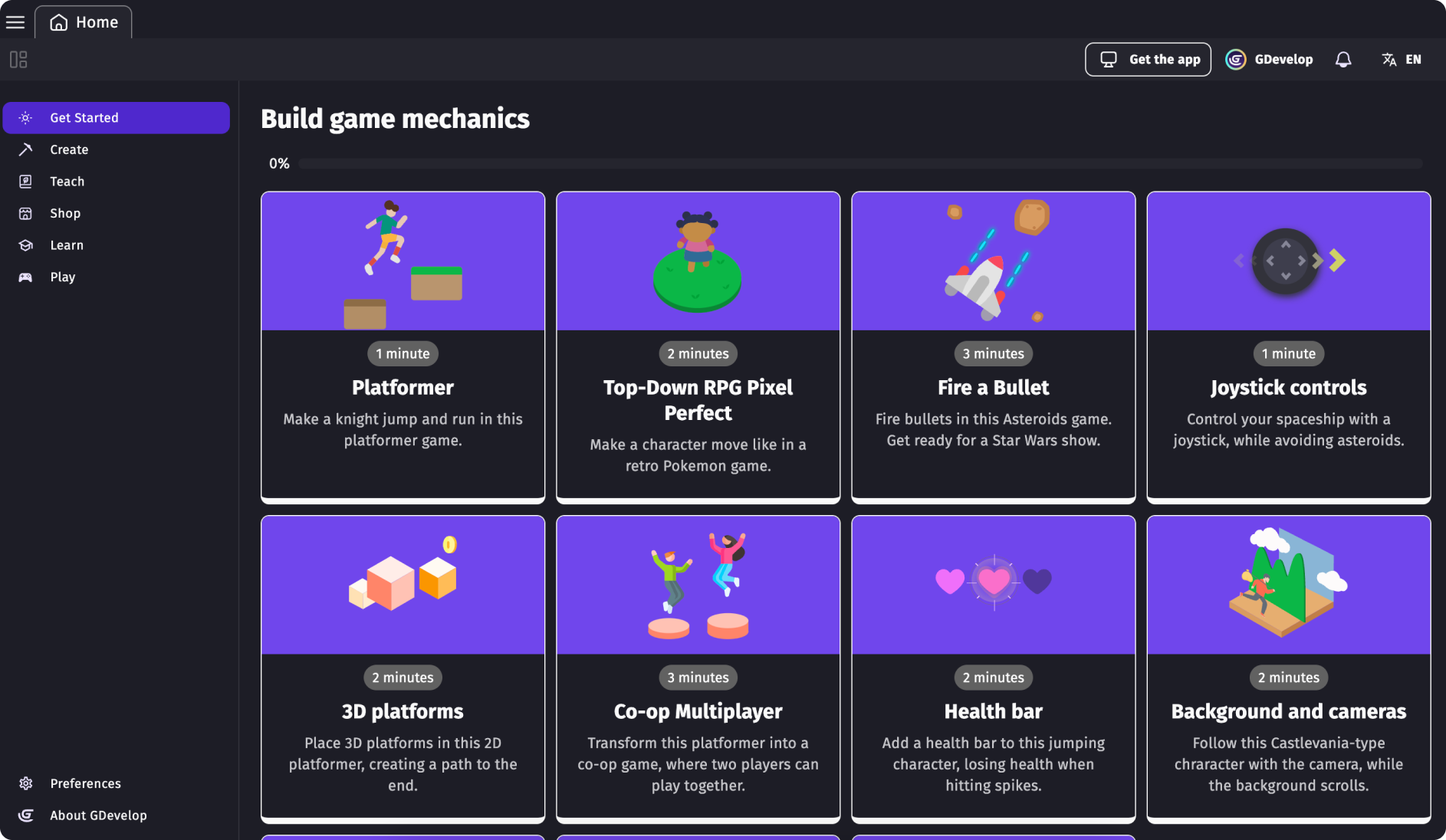GDevelop 6