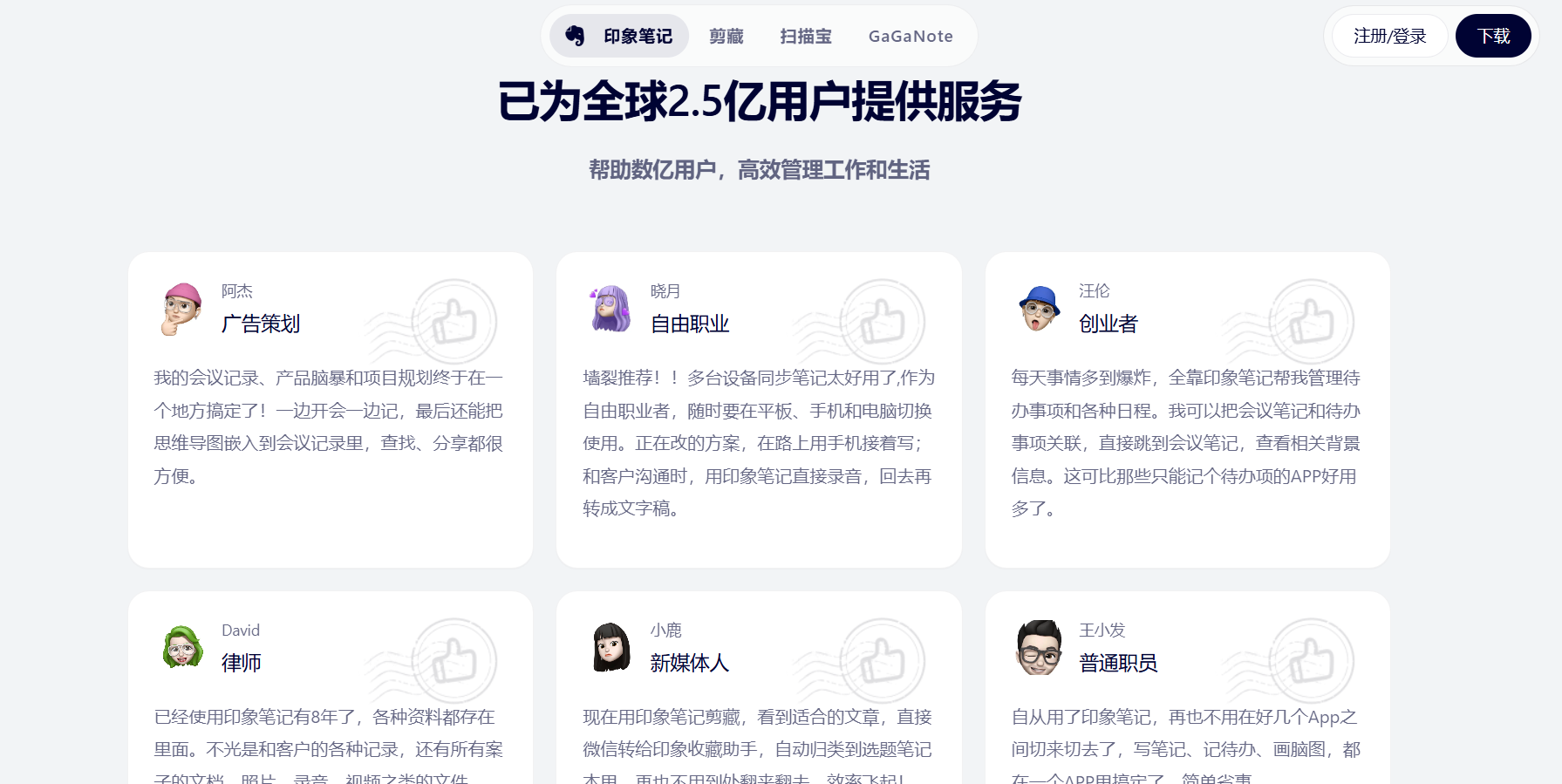 印象笔记 1