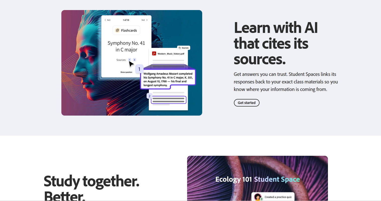 Acrobat Student Spaces 2