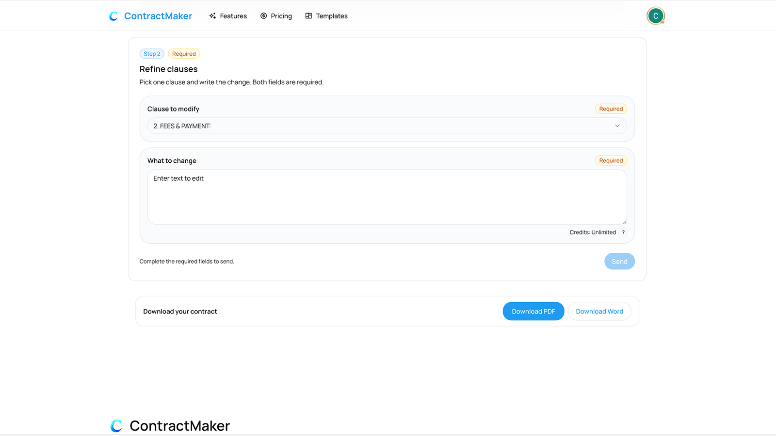 ContractMaker 2
