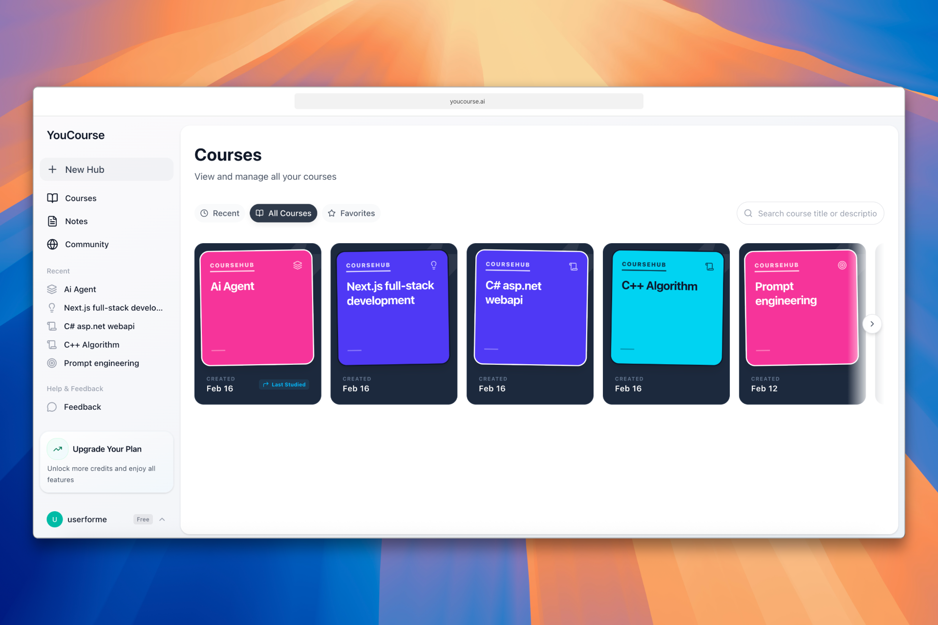 YouCourse 2