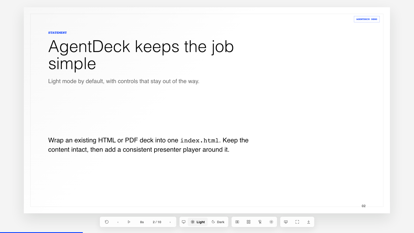 AgentDeck 1