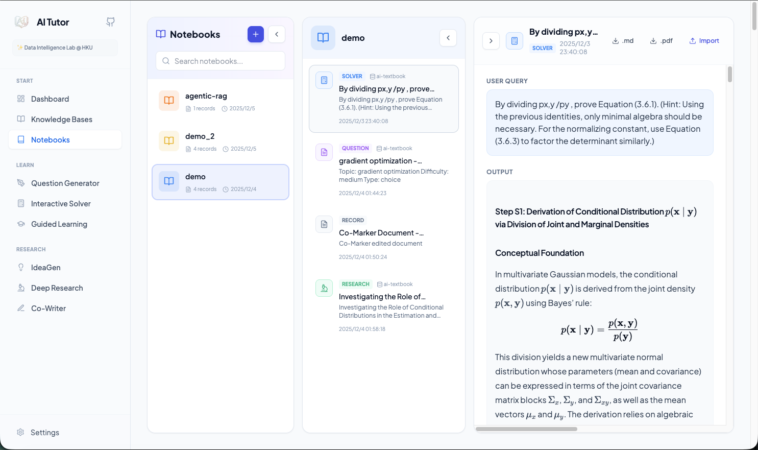 DeepTutor 3