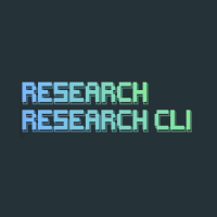 Research CLI - 科研辅助 - 专注于学术研究的 CLI 工具。 AI工具