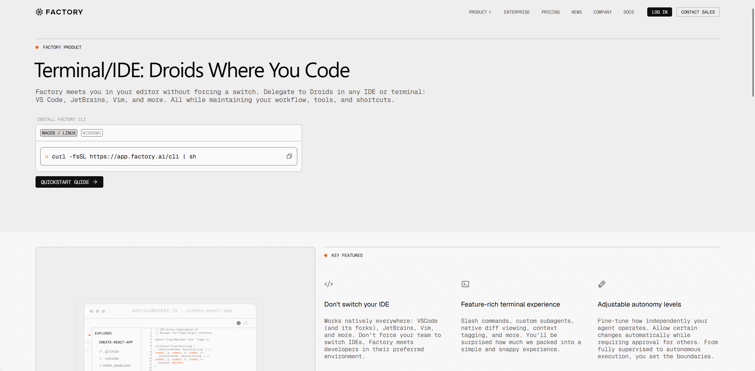 Droid CLI 1