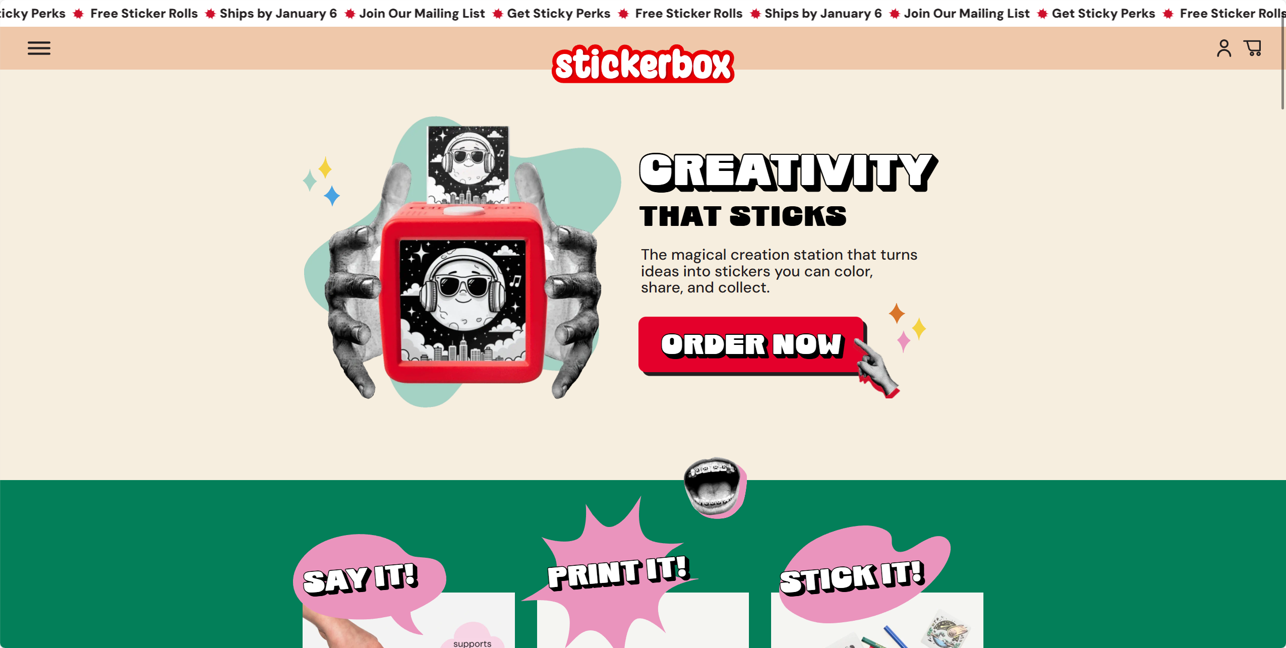 Stickerbox 1