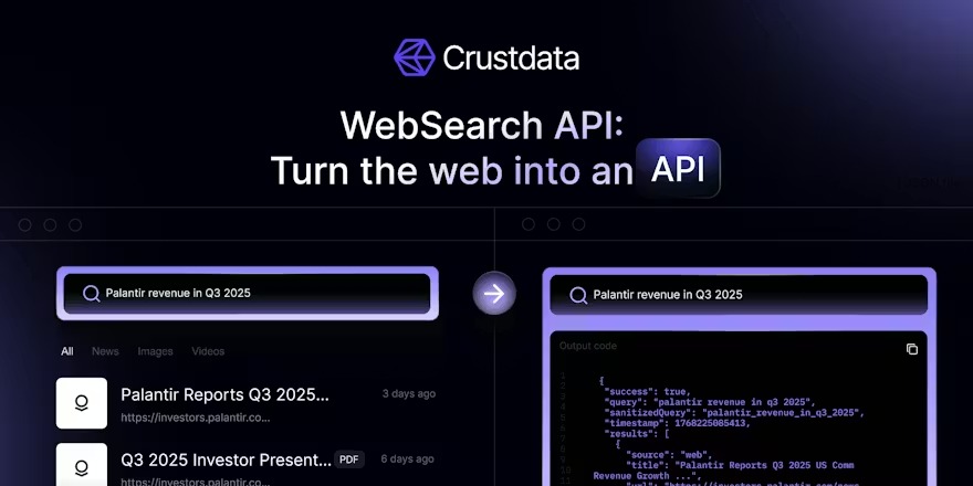Crustdata Search 1