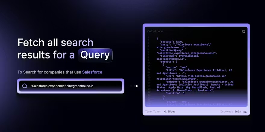 Crustdata Search 4